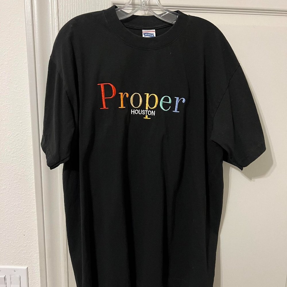Black Proper Houston T-shirt